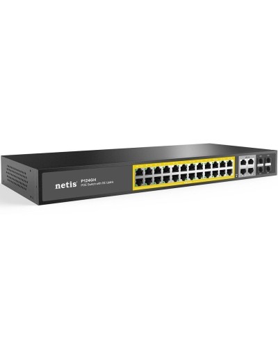 Netis P124GH. Коммутатор сетевой PoE неуправляемый. Netis в Абакане