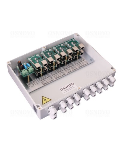 SP-IP8/1000PW. Устройство грозозащиты цепей Ethernet. OSNOVO в Абакане