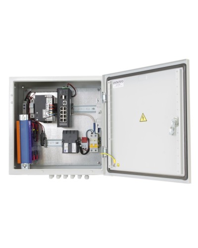 OS-44TB1(SW-80802/ILS(port 90W)). Уличный коммутатор с PoE. OSNOVO в Абакане