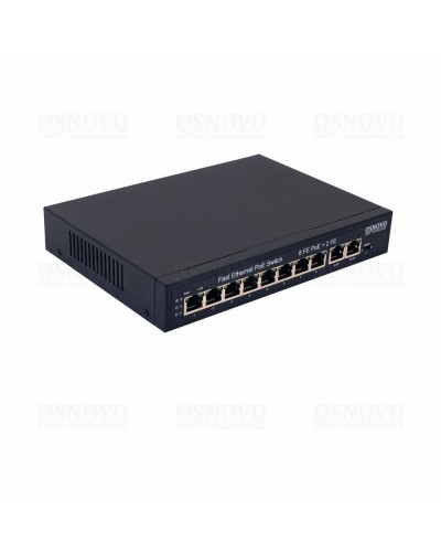 SW-21000(120W). Коммутатор 10-портовый  Fast Ethernet с PoE. OSNOVO в Абакане