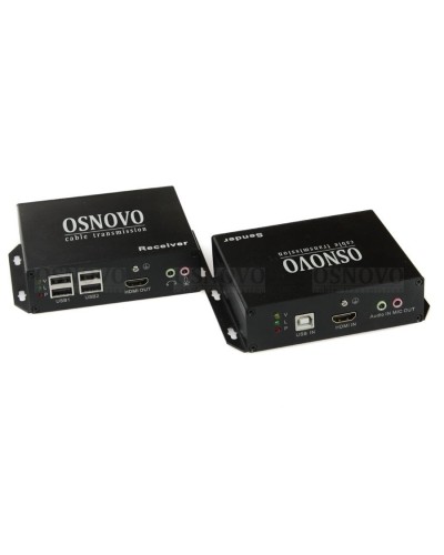 TLN-HiKMA/1+RLN-HiKMA/1. Удлинитель HDMI, USB, RS232, ИК-сигнала. OSNOVO в Абакане