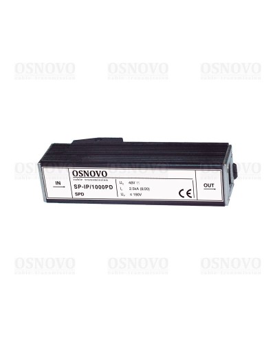 SP-IP/1000PD. Устройство грозозащиты цепей Ethernet. OSNOVO в Абакане