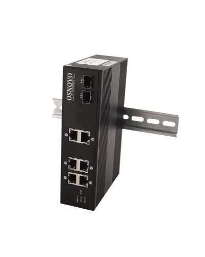 SW-8062/IC. Промышленный PoE коммутатор Gigabit Ethernet на 8 портов. OSNOVO в Абакане