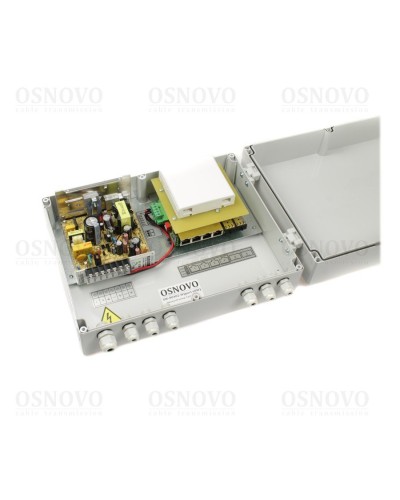 SW-80402-W(port 60W). Коммутатор 6-портовый. OSNOVO в Абакане
