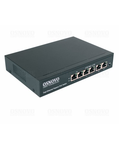 SW-20600/A(80W). Коммутатор Fast Ethernet на 6 портов. OSNOVO в Абакане