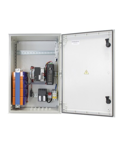 OSP-46TB1(SW-80802/ILS(port 90W)). Уличный коммутатор с PoE. OSNOVO в Абакане