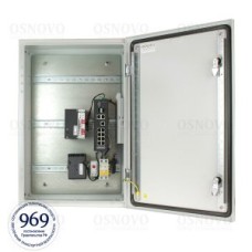 OS-46T1(SW-80822/ILR). Уличная станция с термостабилизацией и резервным питанием. OSNOVO