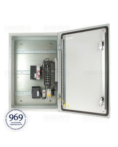 OS-46T1(SW-80822/ILR). Уличная станция с термостабилизацией и резервным питанием. OSNOVO в Абакане