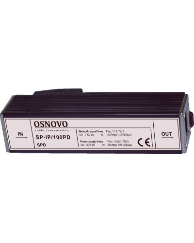SP-IP/100PD. Устройство грозозащиты цепей Ethernet. OSNOVO в Абакане