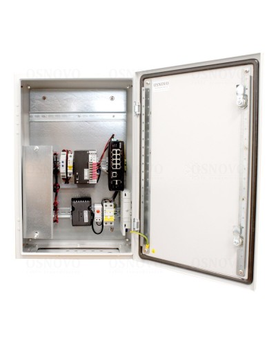 OS-46TB1(SW-60812/I). Уличная станция с термостабилизацией и резервным питанием. OSNOVO в Абакане