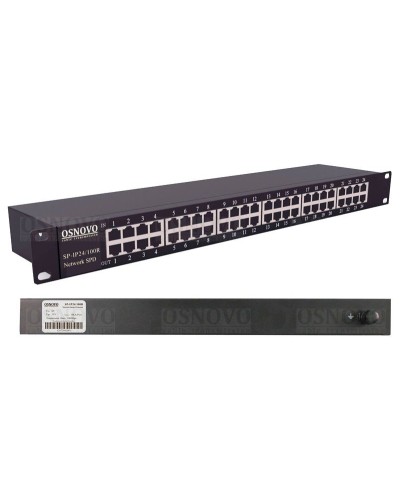 SP-IP24/100R. Устройство грозозащиты цепей Ethernet. OSNOVO в Абакане
