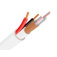 КВК-В 2х0.5 (indoor). Кабель комбинированный для систем видеонаблюдения. Optimus