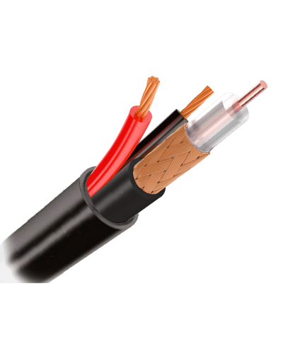 КВК-П 2х0.75 (outdoor) CCA Light. Кабель комбинированный для систем видеонаблюдения. Optimus в Абакане