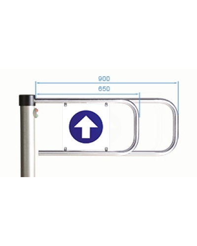 PERCo-ASG-900. Створка для калитки. PERCo в Абакане