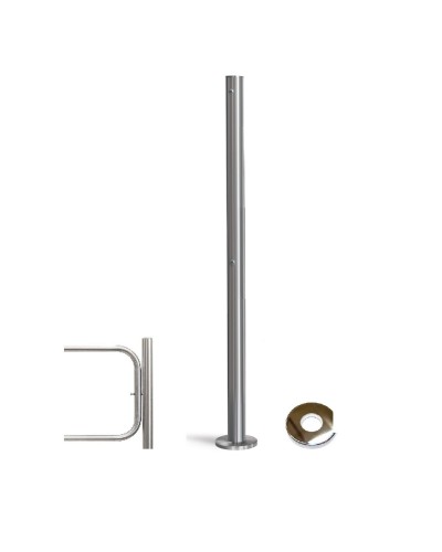 PERCo-BH02 2-14 с крышкой. Стойка с отверстием под стопорный механизм поворотной секции. PERCo в Абакане