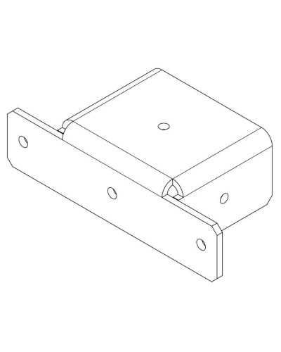 PERCo-MB-16.7. Соединительный элемент ограждения. PERCo в Абакане