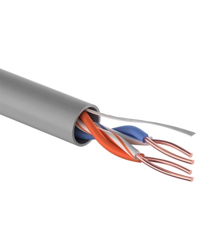 U/UTP 2PR 24AWG, CCA, CAT5e PVC, 305м. PROconnect (01-0022-3). Кабель «витая пара» (LAN) для структурированных систем связи. PROCONNECT в Абакане