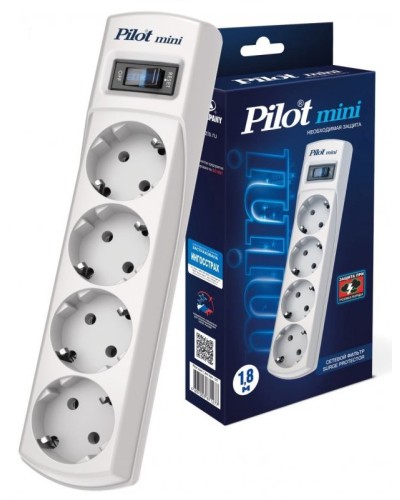 Pilot mini 5м. Сетевой фильтр. Pilot в Абакане