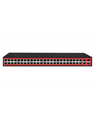 PND-48P-2G2F (700W). Коммутатор неуправляемый 50-портовый с функцией PoE. Polyvision в Абакане