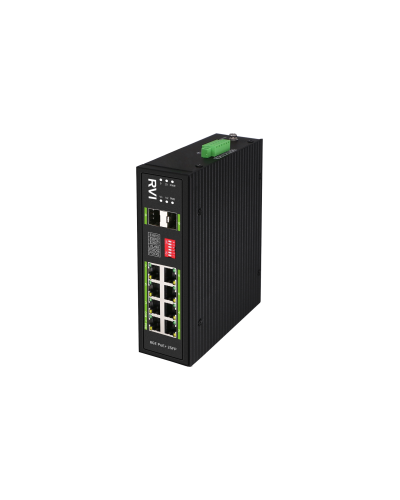 RVi-1NSI8GP-2S. Коммутатор с питанием по PoE. RVi в Абакане