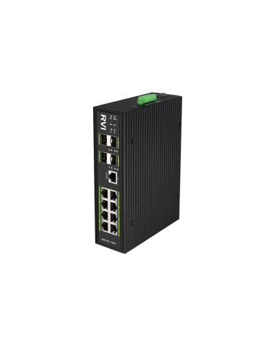 RVi-1NSIM8GP-4S. Коммутатор с питанием по PoE. RVi в Абакане