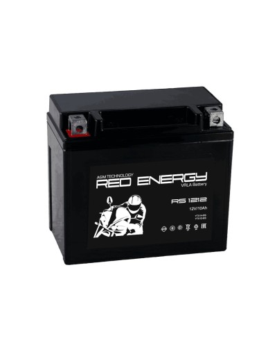 Red Energy RS 1212. Аккумулятор герметичный свинцово-кислотный стартерный. Red Energy в Абакане