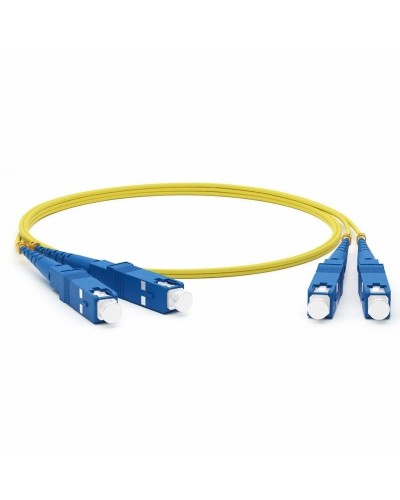 Патч-корд оптический соединительный (SM), 9/125 (OS2), SC/UPC-SC/UPC, (Duplex), LSZH, 1м (50-2011): Патч-корд оптический в Абакане