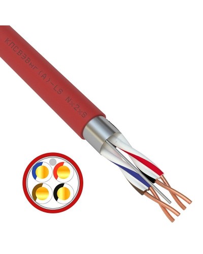 КПСВЭВнг(А)-LS 2х2х1,0 (01-4867-1)(REXANT). Кабель для систем пожарной и охранной сигнализации. Rexant в Абакане