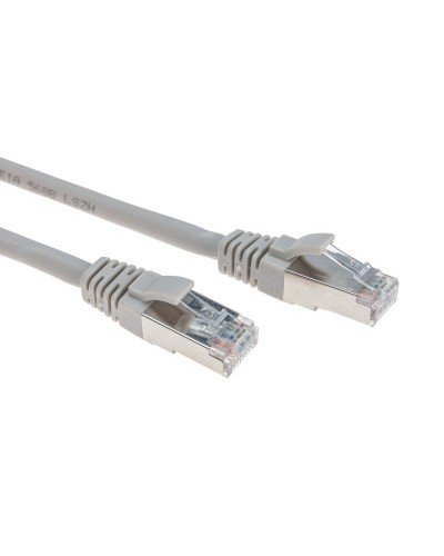 Патч-корд S/FTP CAT 6A (10G), RJ45-RJ45, 28AWG, LSZH, серый, 10м REXANT (02-0390-10). Патч-корд медный. Rexant в Абакане
