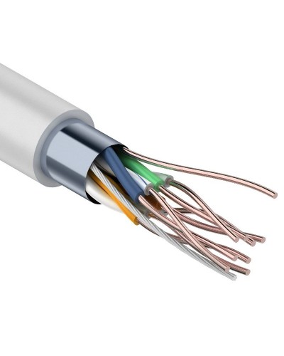 F/UTP 4PR 24AWG CAT5e 305м REXANT (01-0143). Кабель «витая пара» (LAN) для структурированных систем связи. Rexant в Абакане
