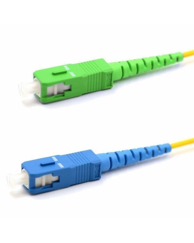 Патч-корд оптический переходной (SM), 9/125 (OS2), SC/APC-SC/UPC, (Simplex), LSZH, 10м REXANT (50-2062): Патч-корд оптический в Абакане
