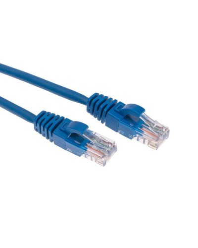 Патч-корд U/UTP, CAT 5e, RJ45-RJ45, 26AWG, LSZH, синий, 0,3м  REXANT (02-0104-03). Патч-корд UTP. Rexant в Абакане