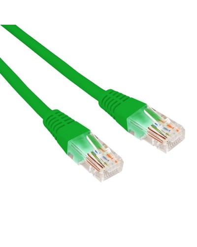 Патч-корд U/UTP CAT 6, RJ45-RJ45, 26AWG, LSZH, зеленый, 0.5м REXANT (02-0296-05). Патч-корд UTP. Rexant в Абакане