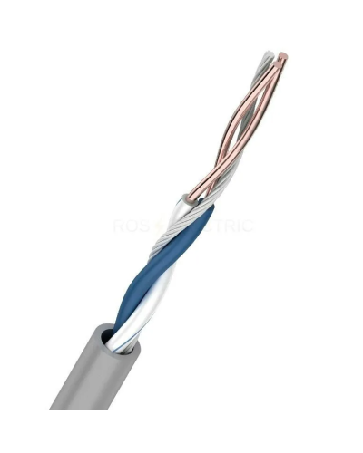 U/UTP, CAT 5e, PVC, 1PR, 24AWG, INDOOR, SOLID, серый, 305м REXANT (01-0002). Кабель «витая пара» (LAN) для структурированных систем связи. Rexant в Абакане