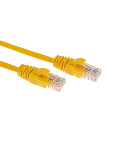 Патч-корд U/UTP, CAT 5e, RJ45-RJ45, 26AWG, LSZH, желтый, 3м  REXANT (02-0105-3). Патч-корд UTP. Rexant в Абакане
