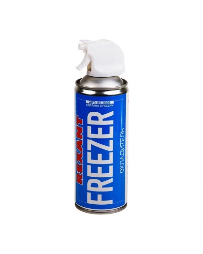 Аэрозоль охладитель FREEZER, REXANT, 400 мл. (85-0005). Баллон с охладителем. Rexant в Абакане