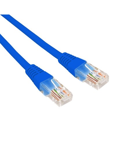 Патч-корд U/UTP CAT 6, RJ45-RJ45, 26AWG, LSZH, синий, 2м REXANT (02-0294-2). Патч-корд UTP. Rexant в Абакане