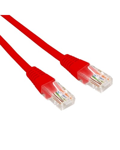 Патч-корд U/UTP CAT 6, RJ45-RJ45, 26AWG, LSZH, красный, 1.5м REXANT (02-0293-105). Патч-корд UTP. Rexant в Абакане
