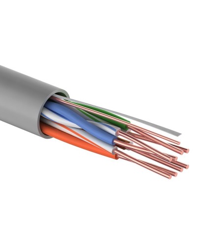 U/UTP, CAT 5e, ZH нг(А)-HF, 4PR, 24AWG, INDOOR, SOLID LIGHT 305 м (01-0059). Кабель «витая пара» (LAN) для структурированных систем связи. Rexant в Абакане