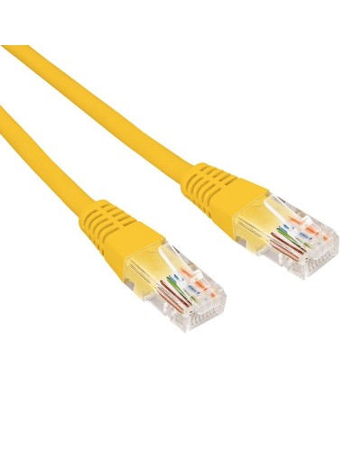 Патч-корд U/UTP CAT 6, RJ45-RJ45, 26AWG, LSZH, желтый, 3м REXANT (02-0295-3). Патч-корд UTP. Rexant в Абакане
