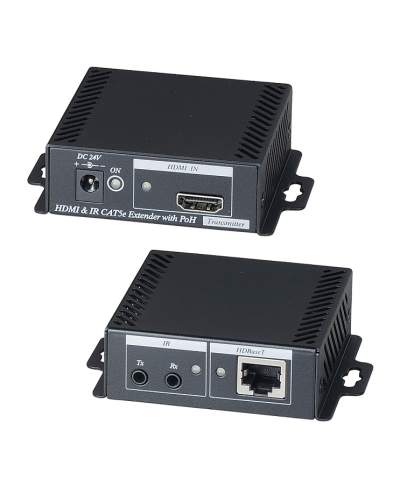 HE02EIP. Удлинитель HDMI, ИК-сигнала, питания. SC&T в Абакане