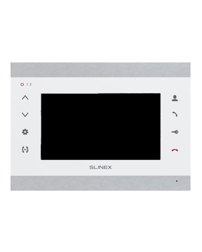 SL-07N Cloud (Silver+White). Монитор домофона цветной с функцией «свободные руки». SLINEX в Абакане