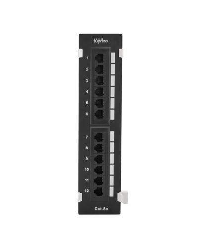 Патч-панель настенная 12xRJ-45, UTP, 5e (10-0407): Патч-панель 19'' в Абакане