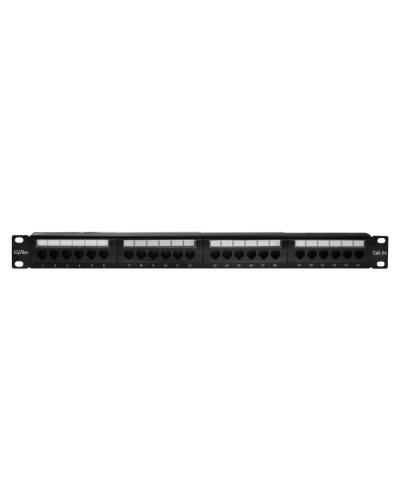 Патч-панель 19", 24хRJ-45, UTP, Cat.5e, 1U (10-0403): Патч-панель 19'' в Абакане