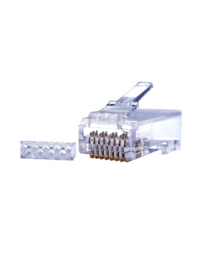Коннекторы 8P8C UTP Cat.6 3U (RJ-45) (100шт) (10-0206). Разъем RJ-45. SUPRLAN в Абакане