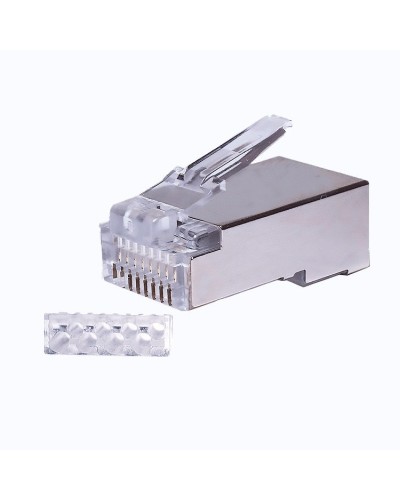 Коннекторы 8P8C FTP Cat.6 3U (RJ-45) (100шт) (10-0202). Разъем RJ-45. SUPRLAN в Абакане