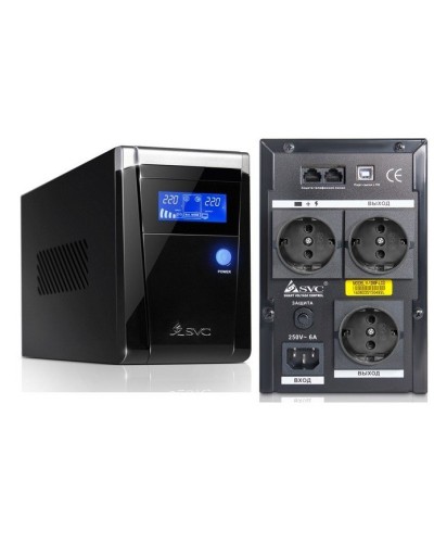 SVC V-1500-F-LCD. Источник бесперебойного питания. SVC в Абакане