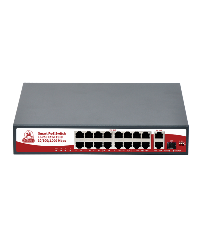 SR-PS1621GBL. Коммутатор с питанием по PoE. SarmatT в Абакане