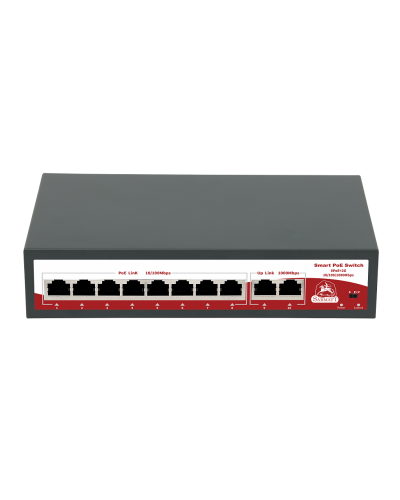 SR-PS0820GBL. Коммутатор с питанием по PoE. SarmatT в Абакане