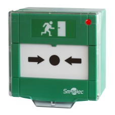 ST-ER115SL-GN. Устройство разблокировки двери с восстанавливаемой вставкой. Smartec